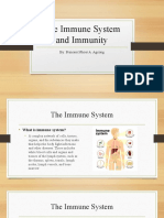 The Immune System and Immunity: By: Princess Nhoor A. Agcong