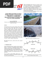 Long Distance Heavy Duty Overland Belt Conveyors - "Transp - 2" Computer Program Based On Iterative Calculation Method