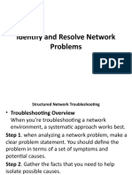 Identify and Resolve Network Problems