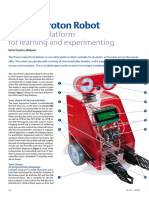 Elektor Proton Robot: A Versatile Platform For Learning and Experimenting