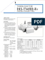 DRX-T7445HD-H: Toshiba X-Ray Tube (Water-Cooled Type)