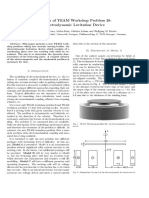 Description of TEAM Workshop Problem 28: An Electrodynamic Levitation Device