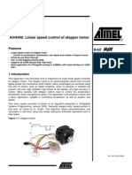 Speed Control of Stepper Motor