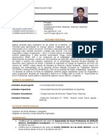 CURRICULUM VITAE Saúl