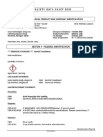 Safety Data Sheet (SDS) : Issue Number 1