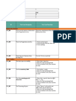 Registration: ID Test Case Description Test Case Procedure