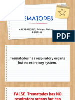 Macabanding m4 Mt2h Trematodes Flashcards