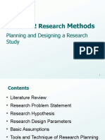 BACS2042 Chp2 Planning and Designing Research Study