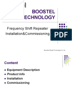 Frequency Shift Repeater Installation&Commissioning