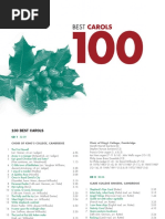 Digital Booklet - 100 Best Carols