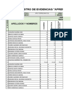 Registro de Notas I Bimestre-2