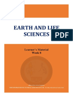 Earth and Life Module Week 8