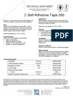 Denso PVC Self-Adhesive Tape 200: Composition Application