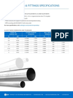 AL 6XN Tube and Fittings Specifications