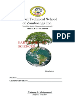 Global Technical School of Zamboanga Inc.: Earth and Life Sciences