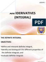 Lesson 3 Definite Integral