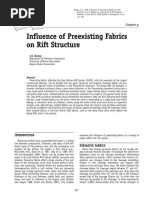 Influence of Preexisting Fabrics On Rift Structure