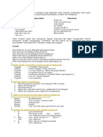 Berikut Adalah Contoh Dialog Memberi Pujian (Compliments) : Rearrange The Following Dialogue Into A Good One!