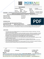 Test Report: Naso and Oropharyngeal Swab