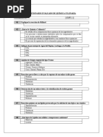 Cuestionario Evaluado de Química Culinaria