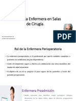 Roles de La Enfermera en Salas de Cirugía