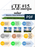 LINEA DE TIEMPO Fuentes de Energía Solar