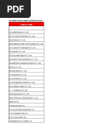 Other Trade Exporters Database