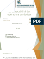 La Comptabilité Des Opérations en Devises