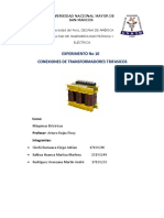 Informe - 10 Máquinas Eléctricas