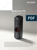 Bioentry P2: Compact Ip Fingerprint Device