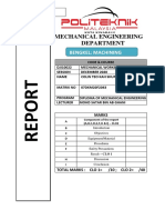 Report Lathe Machine