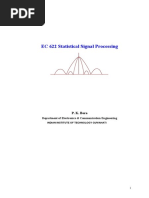 Statistical Signal Processing PK Bora