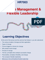 Flexible Leadership Change