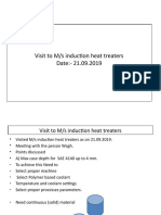 Visit To Induction Hardening