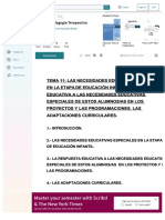 Tema 11 Pedagogia Terapeutica