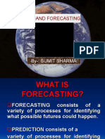 What Is Forecasting by Sumit