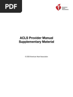 ACLS Provider Manual Supplementary Material: © 2020 American Heart Association