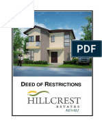 Hillcrest Estates Nuvali DOR