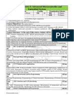 303145A: Elective-I: Advanced Microcontroller and Embedded System