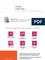 Management and Governance Services Slides