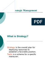 Strategic Management Intro