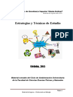 MODULO II Tecnicas de Estudio Biología 1