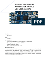 Hc-12 Wireless RF Uart Communication Module V2.6 User Manual