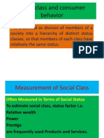 S-16 Social Class and Consumer Behavior