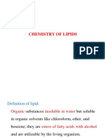 Lipid Chemistry