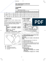 Drive Belt(s) (Except Camshaft) (Inspect Drive Belt Tension)