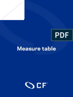 Spiral Wound Gaskets Data Table