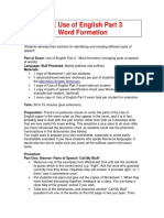 FCE Tips - Use of English Part 3 - Word Formation - tn1