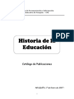 Historia de La Educacion