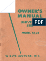 1953 CJ3-B Owners Manual